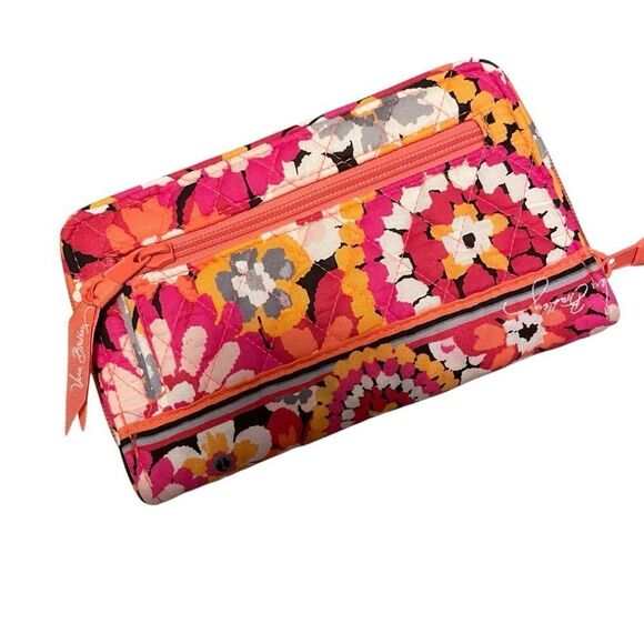 Vera Bradley Pixie Blooms Turn Lock Wallet NWOT - Picture 3 of 5